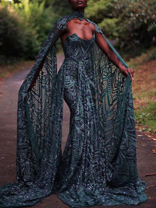 chandelyer:Gown by Mimmy Yeboah