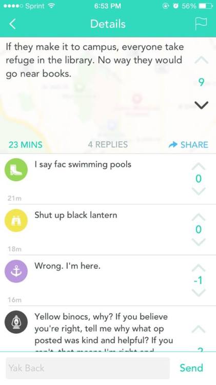 XXX afatblackfairy:  These are all the yik yak’s photo