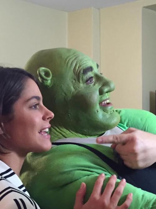 @marianaluciamuz: Mi admiración a todos los enormes artistas del musical Shrek !!!! @PAB