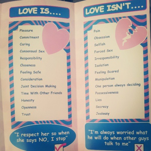 thethoughtsofskylight:lacigreen:90s info brochures are generally painfully corny but this one is per