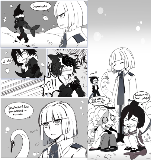 Some comics from my twitter! (I’m sorry I’m not very good at them ;;; )