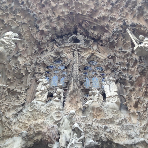 stopdropandvogue: La Sagrada Família in Barcelona, Spain I had not stepped foot in a Church s