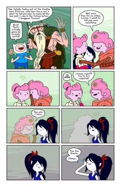 thedocterjustthe-docter:I’ve been staring at this comic and I be figured it out, I counted the tick marks and tried to come up with sentences that fit the word count.||||||||| ||||| ||||| |||Marceline still loves you   | |||| ||| ||||||||| I love you