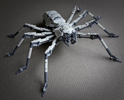 fhtagn-and-tentacles: LEGO MECHANICAL CREATURES by Mitsuru Nikaido