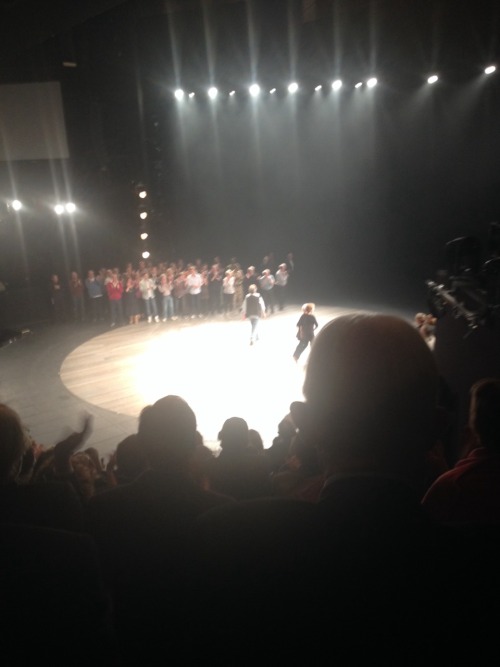 waggers12:Curtain call at the national theatre 50th anniversary performance! This cast is just out