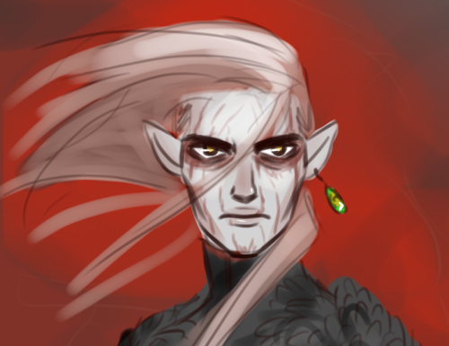 idahlrillion: Mairon and Sauron - Past and future (very rough sketch)