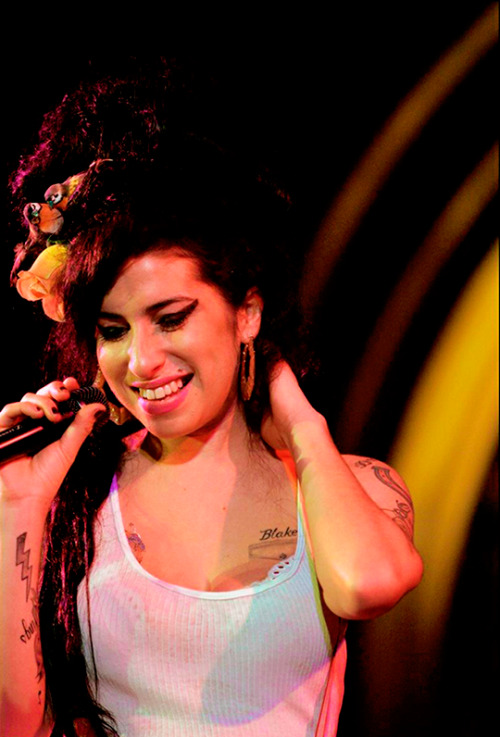 Amy Winehouse performs at the Union Chapel in Islington, North London. November 2006 10 years withou