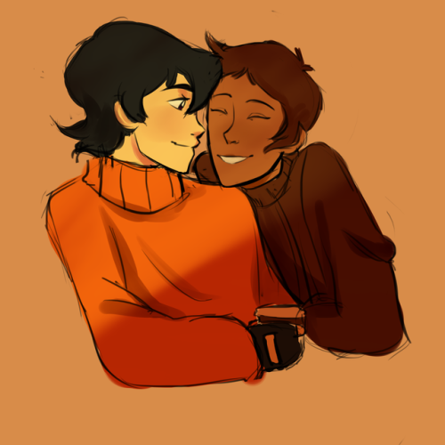 toa-teine - I drew a Klance pic in the fall last year so I did a...