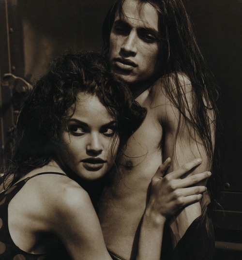 Vogue US April 1992 - Claidia Mason &amp; Nuno Bettencourt by Bruce Weber