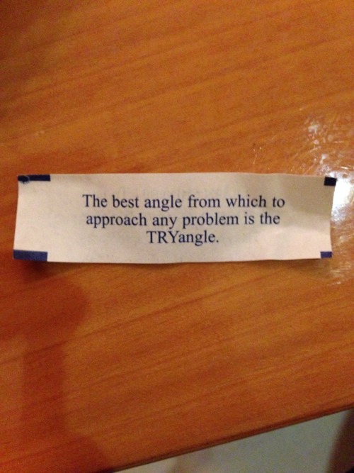 radicalredgameboy:  This is the best fortune I have ever received 