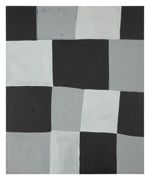 Gunther Forgacrylic on canvas76 ½ by 63 in. 194.3 by 160 cm.painted in 1993