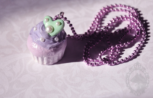 Cupcake necklace $8.00