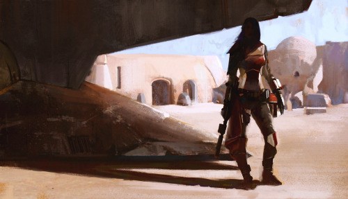 Girls of Star Wars Concept Art - Created by Wotjek Fus
Read more about the project here.