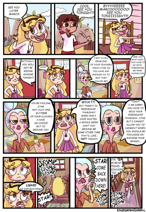 Part 2 of Star and Marco VS the Unknowna few clarifiers:this is an AUStar is NOT a magical Princess,