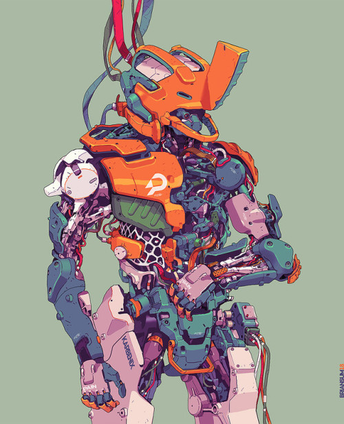 rhubarbes:  ArtStation - Rewire, by Brian Sum  More on RHB_RBS 