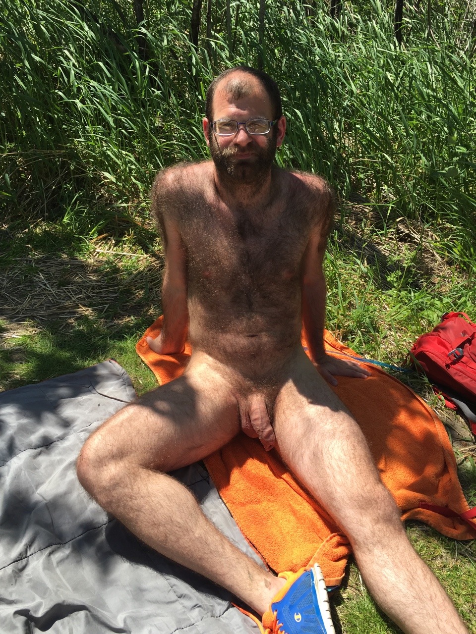 hairyfitgeek:  At #roosterrock again :)  nice day out!   As long as it’s hairy&hellip;
