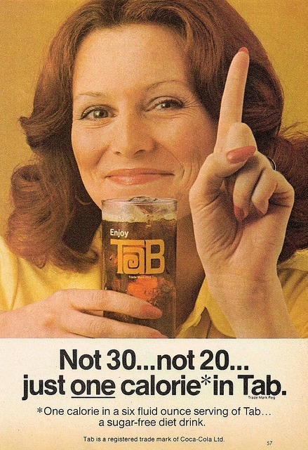 superseventies:1975 Tab advertisement.