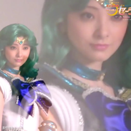 myu-resource:Un Nouveau Voyage Promotional Video 2 - Sailor NeptuneOriginal pictures (screenshotted 