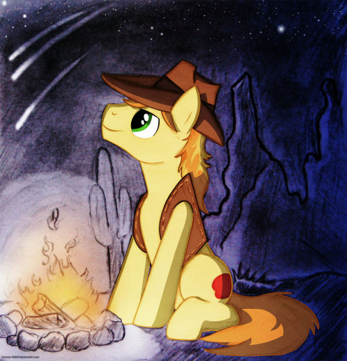 Two Braeburn photos I’ve done! (I need to do WAY more) #1. Breaburn’s cute little midnight campfire #2. Rainbow Dash is gonna get naughty on her southwestern slave pet! 