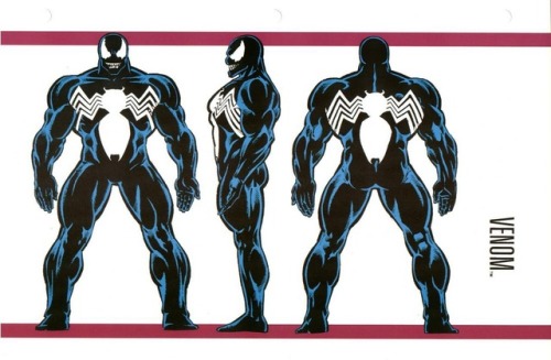 bizarnage:Venom and Carnage character sheets from The Official Handbook of the Marvel Universe: Mast