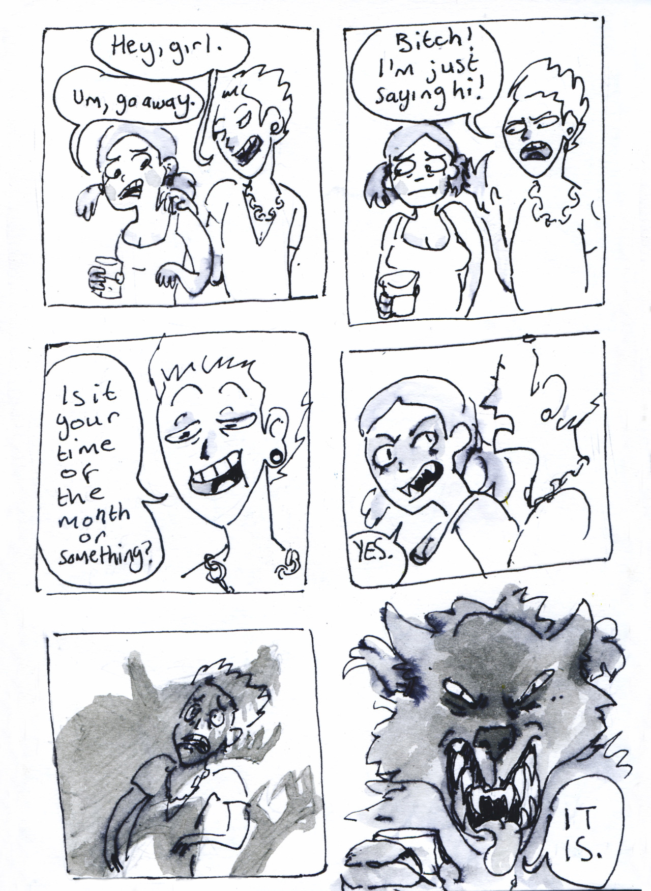 cathgarvey:  Day 5: Werewolf 