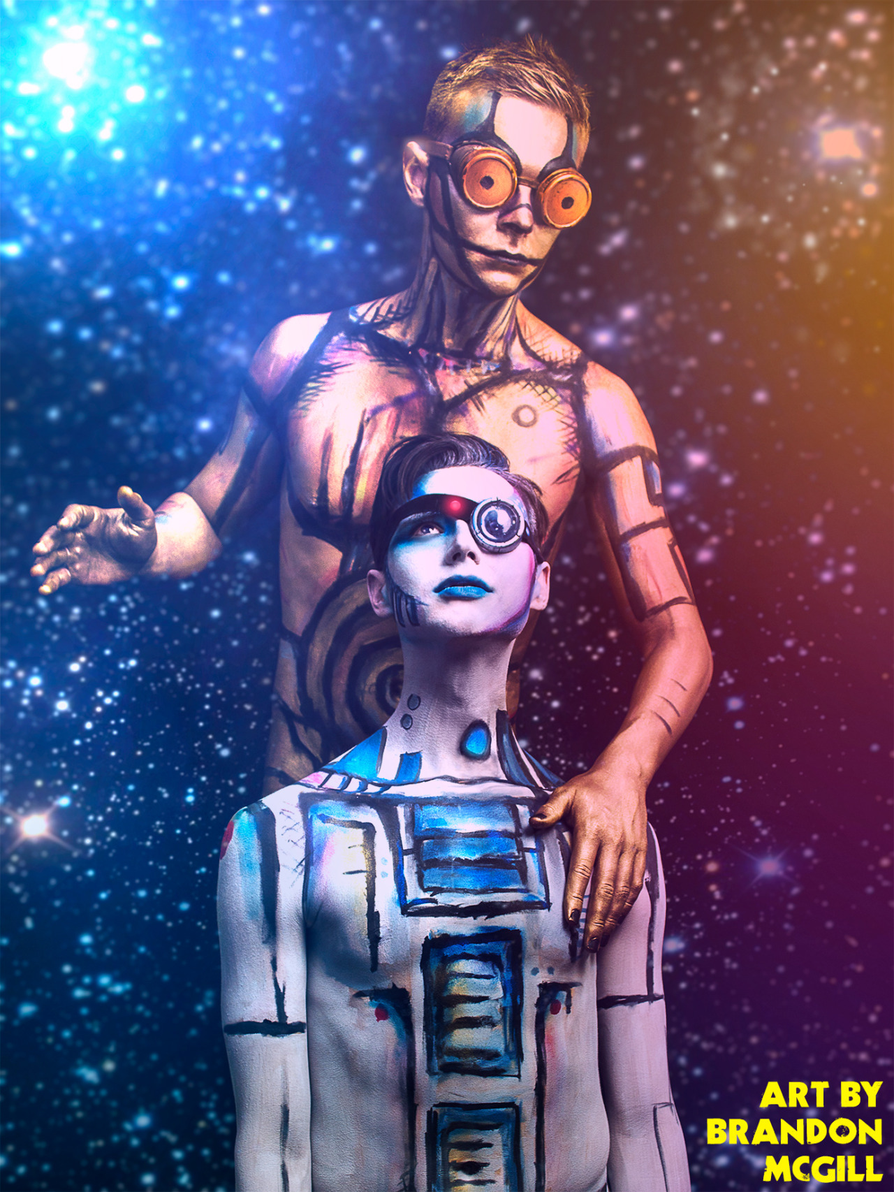 brandonmcgill:  So it is true! R2-D2 and C-3PO from Star Wars are LOVERS!  Tell