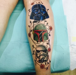 fuckyeahtattoos:Got this today. ^_^ Done by Jon O at Studio XIII Tattoo in Cocoa Beach, Florida. 