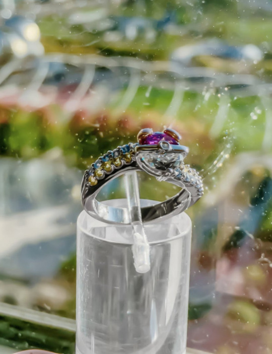 Pokeball Engagement Rings made by ArizmendiJewelers