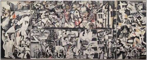 globalwarmist:Earlier this year, London’s Tate Modern acquired “Sabra and Shatila Massacre” (1982-83