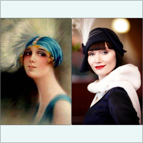 foxspirit1928: Miss Fisher versus Vintage Art (121) Vintage Art Source (via Pinterest): 1920’s