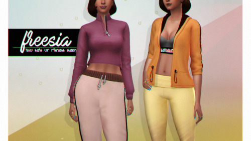 FREESIA;Fitness Wear Set