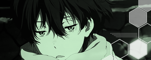 kunizuuka: Get to know me: [4/5] Male Characters ↳Houtarou Oreki, Hyouka 