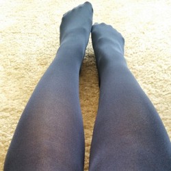 herhosiery:  Wearing my @hueofficial seamless tights today! Xx #tights #ootd #tightstuesday #tightsfetish #nylonfetish #nylons #stockings #hosiery #pantyhosefetish #tightsfetish #footfetish #hosiery #opaques #opaquetights #silkytights #bluetights