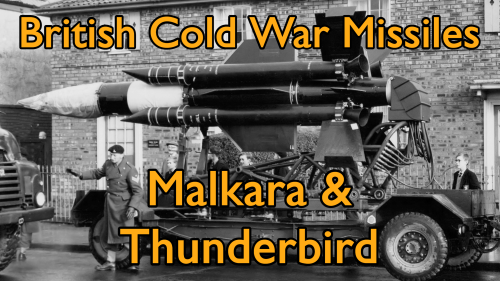 British Cold War Missiles - Malkara & Thunderbird The other day while doing some archival diggin