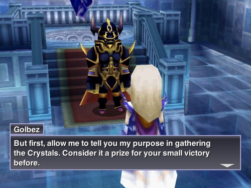 1) Golbez rambles his plan to Cecil. Now, he recognized Cecil in the Tower of Zot &ndash; is this so