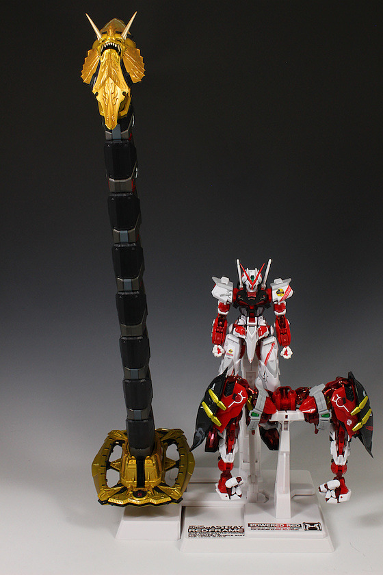 gunjap:  FULL REVIEW! METAL BUILD 1/100 (GUNDAM ASTRAY RED FRAME) POWERED RED and