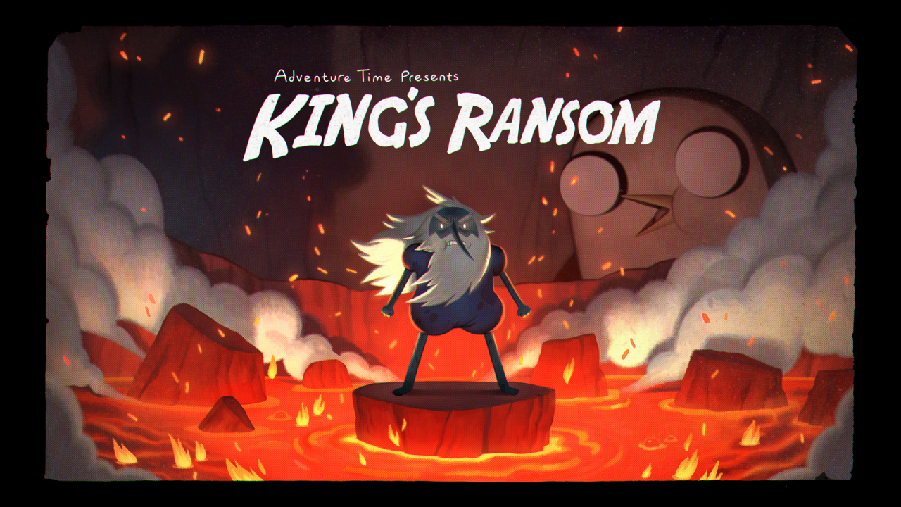 King’s Ransom - title carddesigned by Hanna K. Nyströmpainted by Joy Angpremieres
