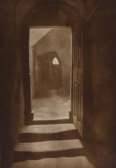 Hallway in a House in the Old Town, Warsaw, 1920. Jan Bulhak