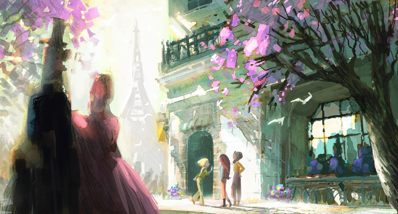 elioli-art:Some early Vis Dev for Spirit: Untamed! This is all we did since we were