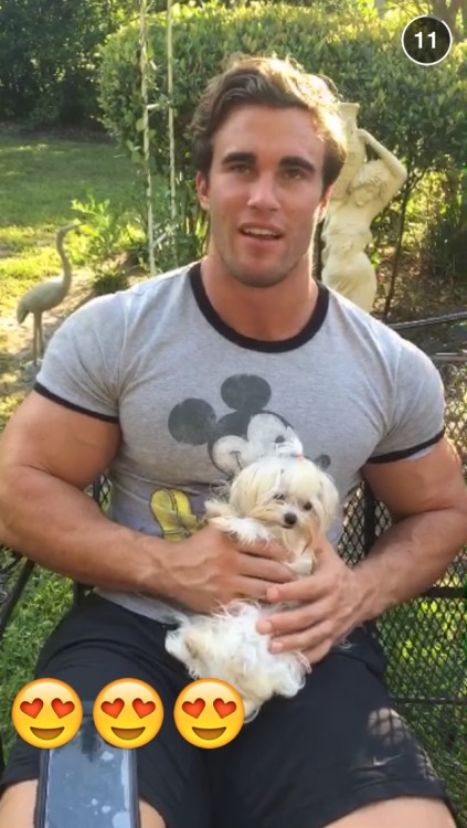 keepemgrowin:  He is so cute… and so damn big.