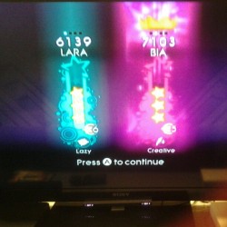 Sou muito boa noite #JustDance3 #game #Im #winner #followme