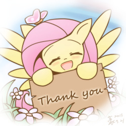 fluttershai:   Thank you… for being my