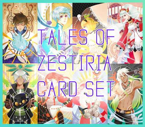ToZ tarot cards set is finally up on my Tictail store!Reblogs are appreciated!