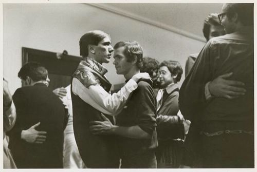 Dancers, Gay Liberation Dance, First Unitarian Society of Albany, Albany, New York, March 13, 1971. 