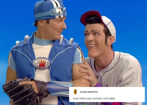 negans-dick:lazytown + textposts