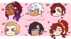 koko-arts:  arcana doodle dump. a majority