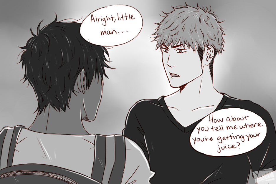 yuki119:  what do you mean this isn’t how jean and eren met in canon (x)