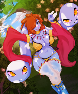 avante92artblog:  Birthday art for my Geebabbu &lt;3Its her in a gypsy outfit from Ragnarok online   cutie ~ ;9