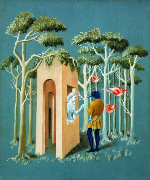 artist-varo: Garden of love, 1951, Remedios Varo