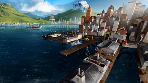 amailee:  Legend of Korra - Book 2: Spirits - Peacekeepers - Scenery images 